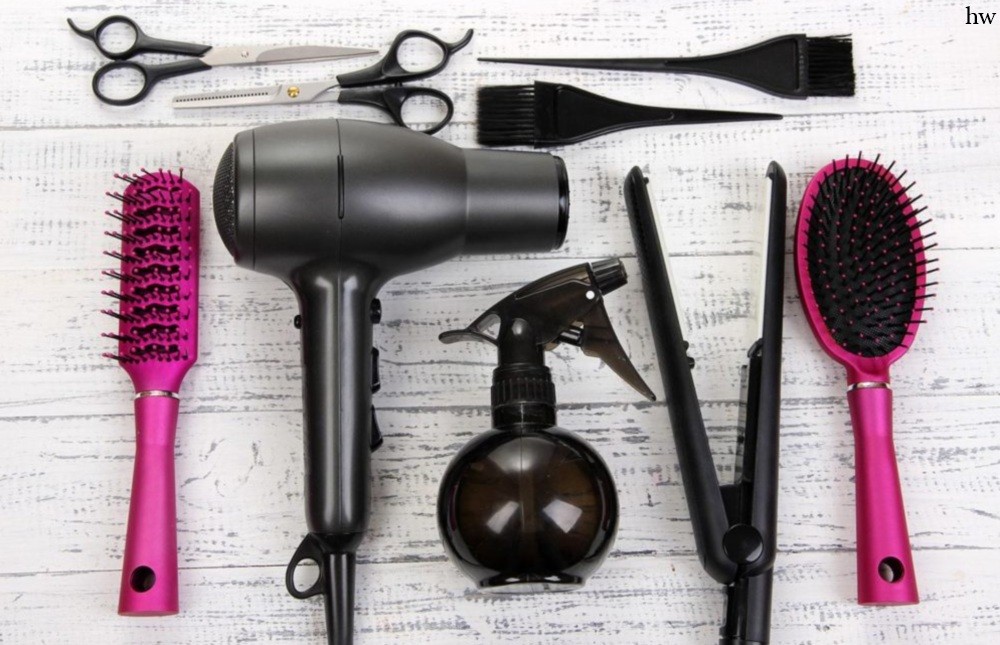 инструменты для волос женщины