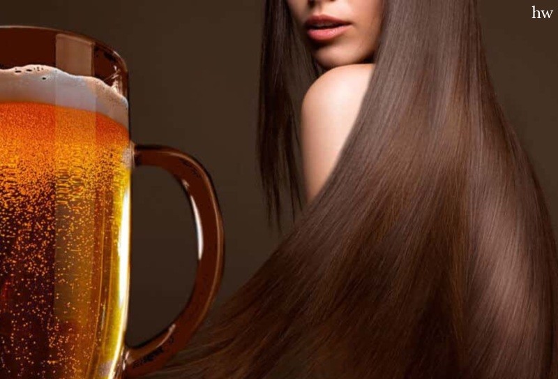 пиво в составе средств по уходу за волосами