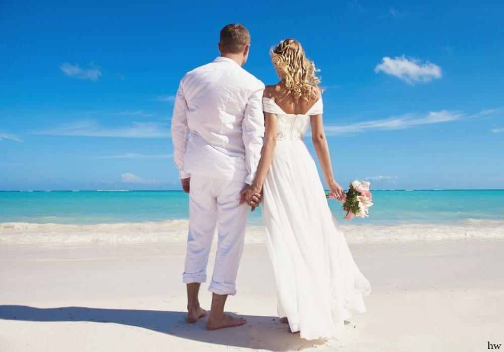 пляжная тема свадьбы - рис